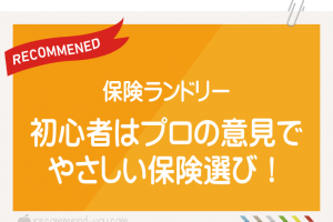 「保険ランドリー」プロの意見も交えた初心者にやさしい保険選びを！